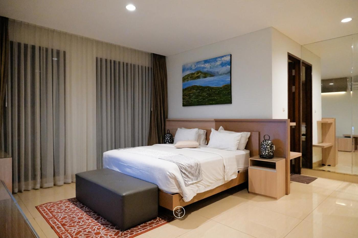 בנדונג Narwastu Hill View Villa 6 Bedrooms With A Private Swimming Pool מראה חיצוני תמונה