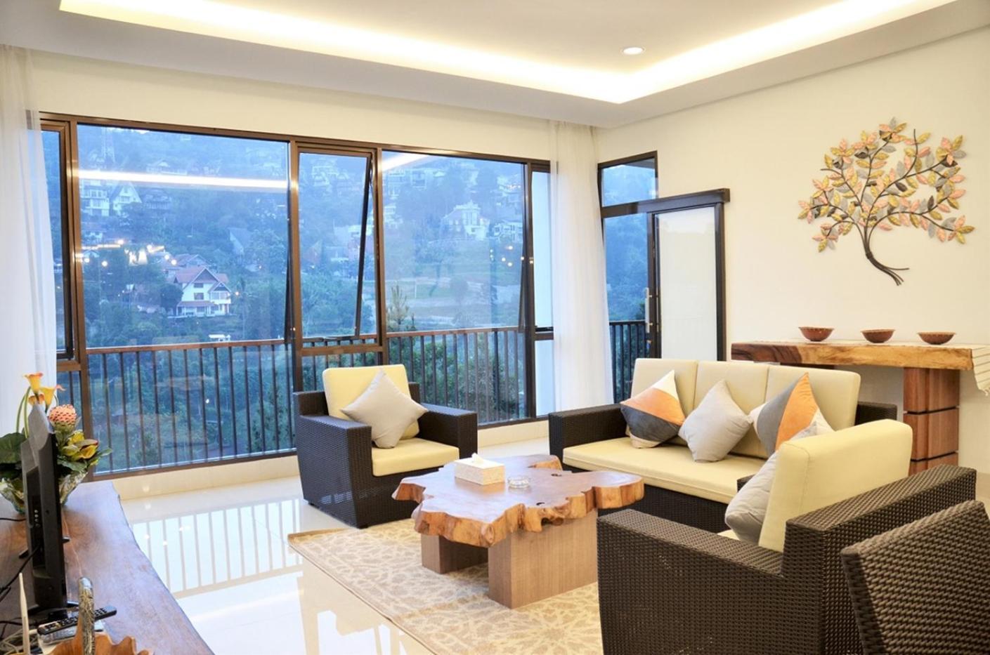 בנדונג Narwastu Hill View Villa 6 Bedrooms With A Private Swimming Pool מראה חיצוני תמונה